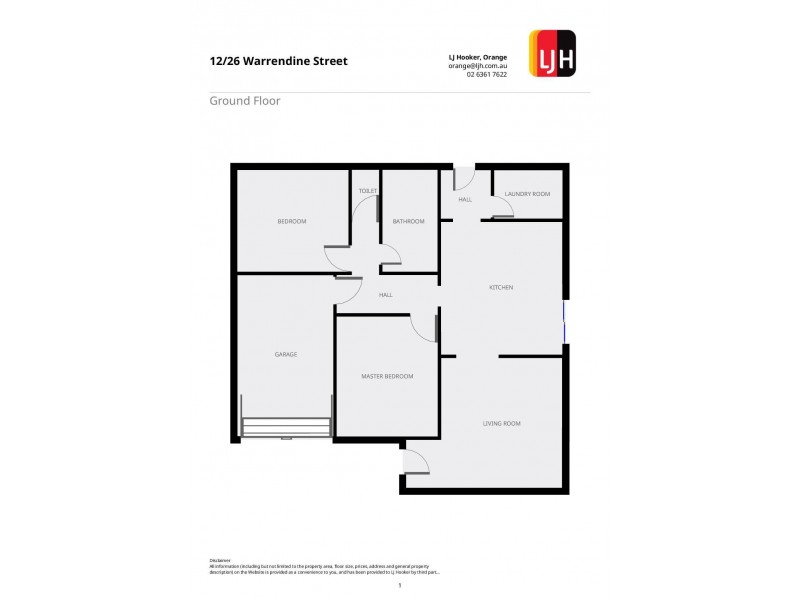 12/26 Warrendine Street, Orange NSW 2800 Floorplan