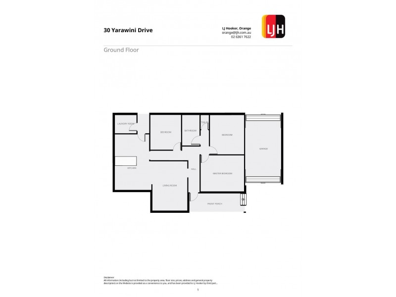 30 Yarawini Drive, Orange NSW 2800 Floorplan
