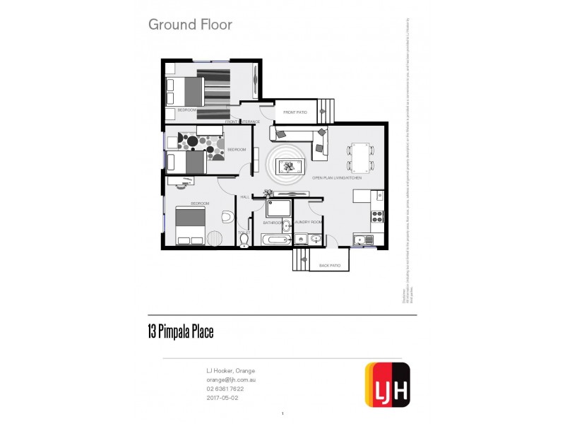 13 Pimpala Place, Orange NSW 2800 Floorplan