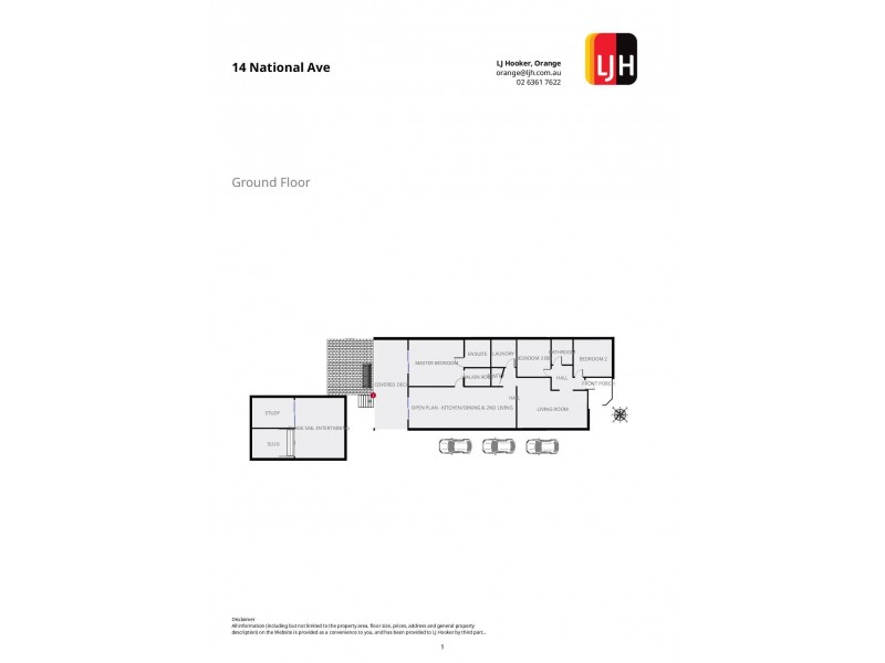 14 National Avenue, Orange NSW 2800 Floorplan