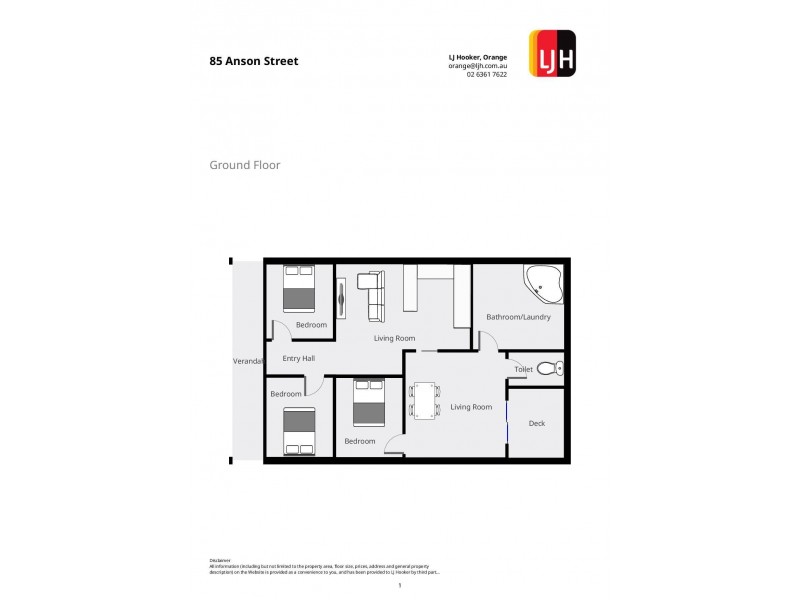 85 Anson Street, Orange NSW 2800 Floorplan