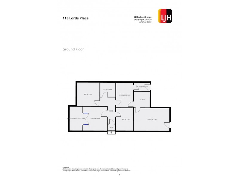 115 Lords Place, Orange NSW 2800 Floorplan