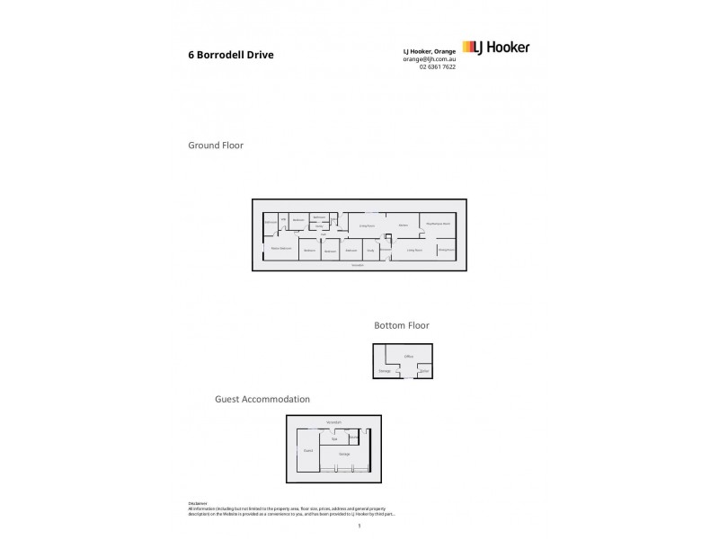 6 Borrodell Drive, Orange NSW 2800 Floorplan