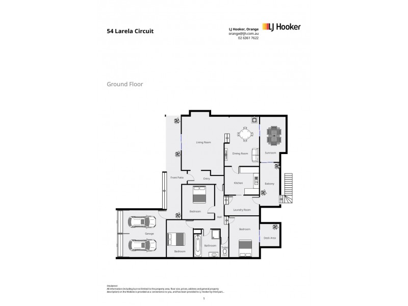 54 Larela Circuit, Orange NSW 2800 Floorplan