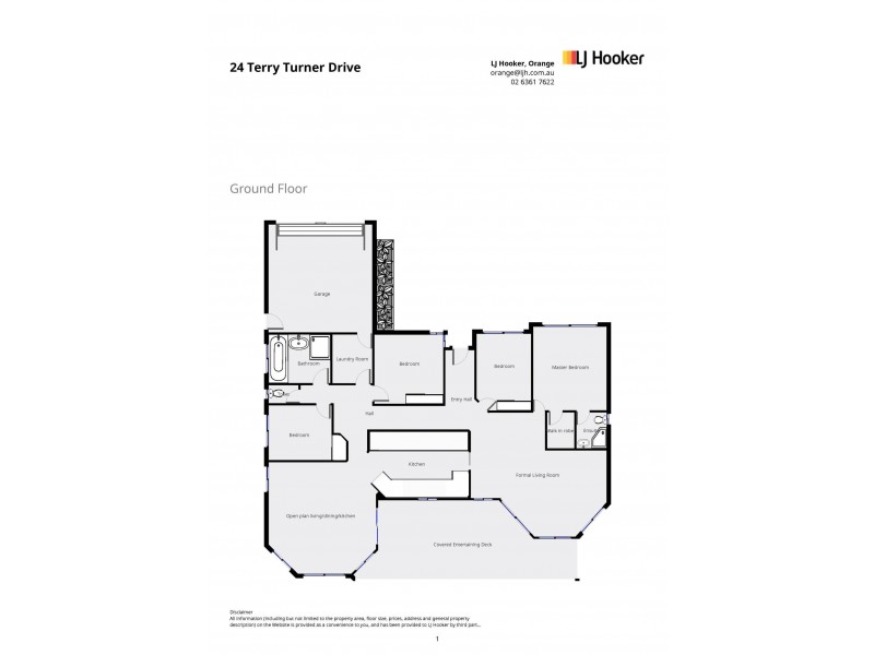 24 Terry Turner Drive, Orange NSW 2800 Floorplan