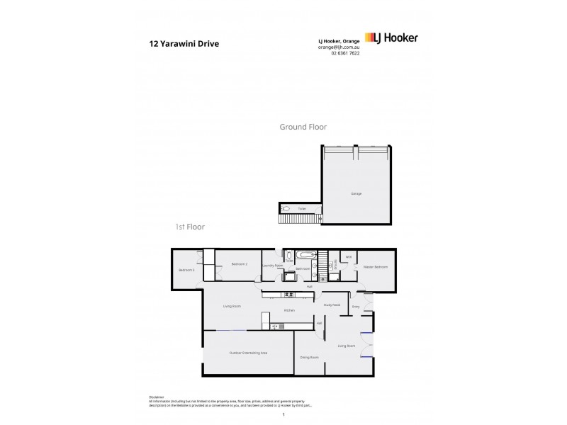 12 Yarawini Drive, Orange NSW 2800 Floorplan