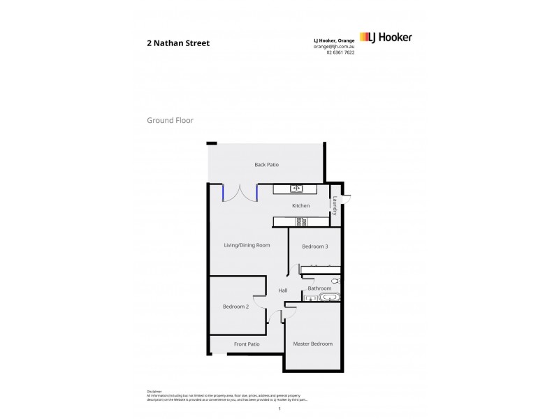 2 Nathan Street, Orange NSW 2800 Floorplan