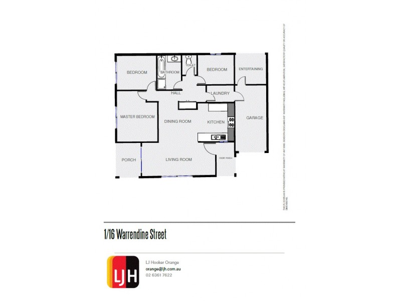 1/16 Warrendine Street, Orange NSW 2800 Floorplan