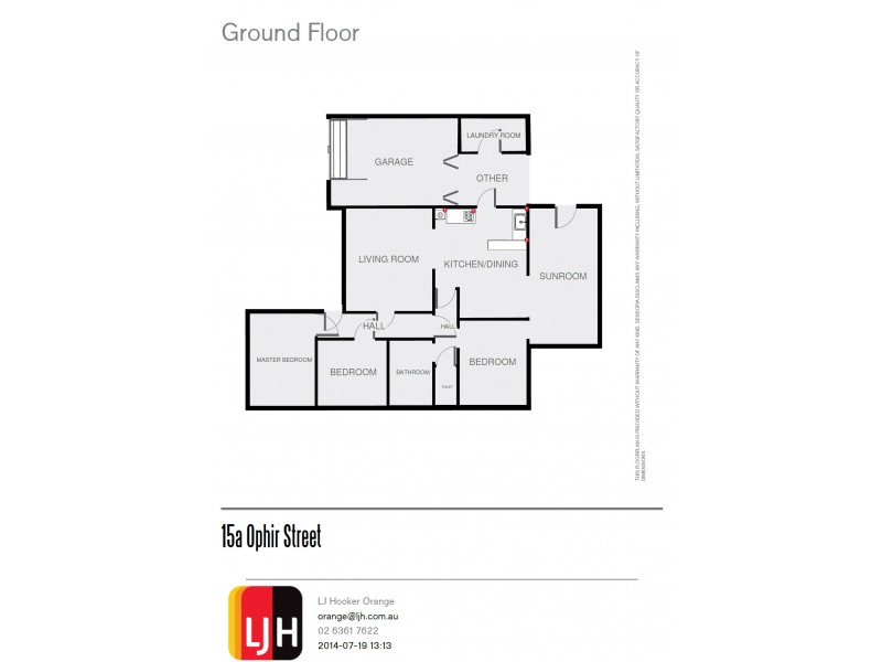 15a Ophir Street, Orange NSW 2800 Floorplan