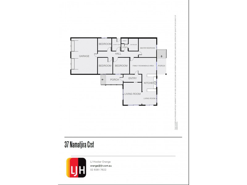 37 Namatjira Crescent, Orange NSW 2800 Floorplan