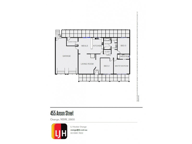 455 Anson Street, Orange NSW 2800 Floorplan