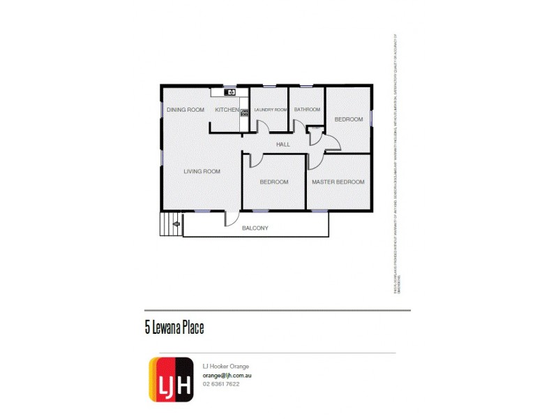 5 Lewana Place, Orange NSW 2800 Floorplan