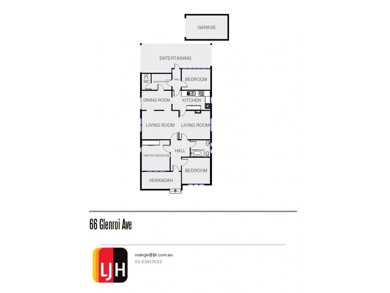 66 Glenroi Avenue, Orange NSW 2800 Floorplan