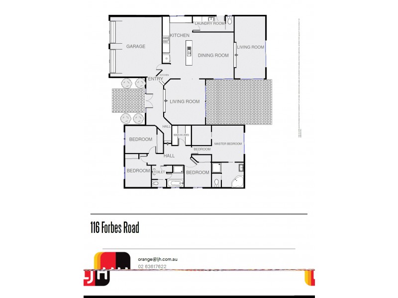 116 Forbes Road, Orange NSW 2800 Floorplan