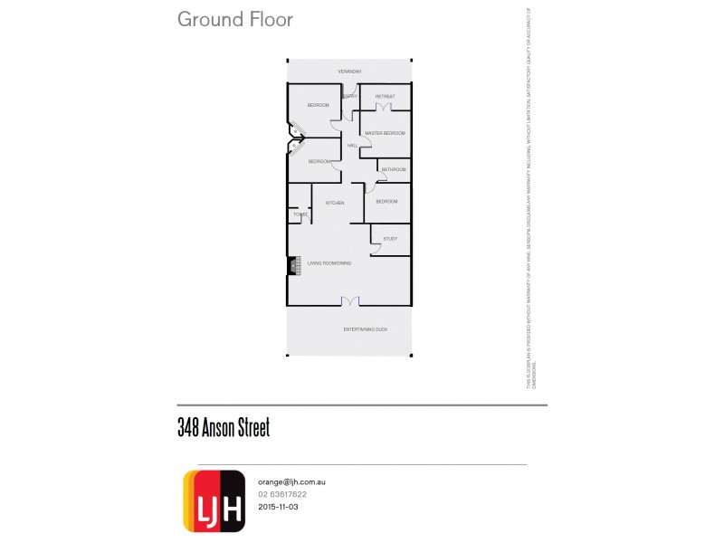 348 Anson Street, Orange NSW 2800 Floorplan