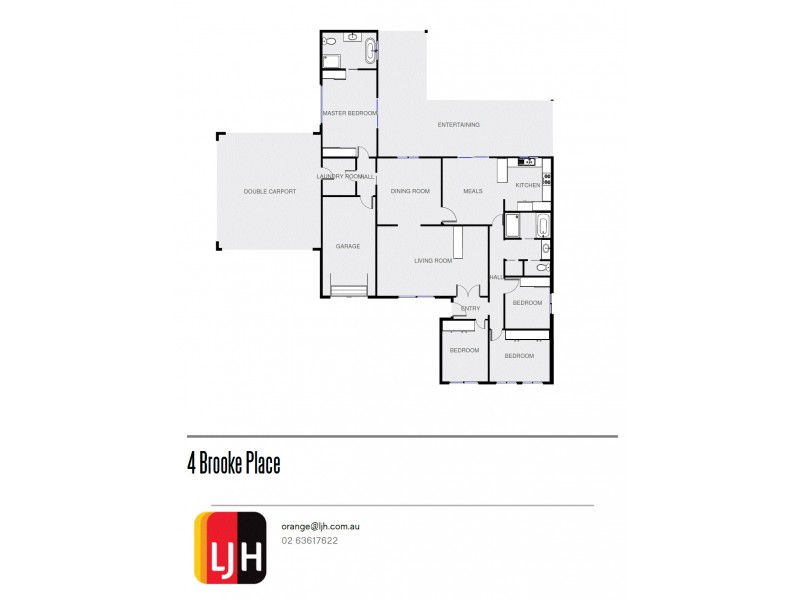 4 Brooke Place, Orange NSW 2800 Floorplan