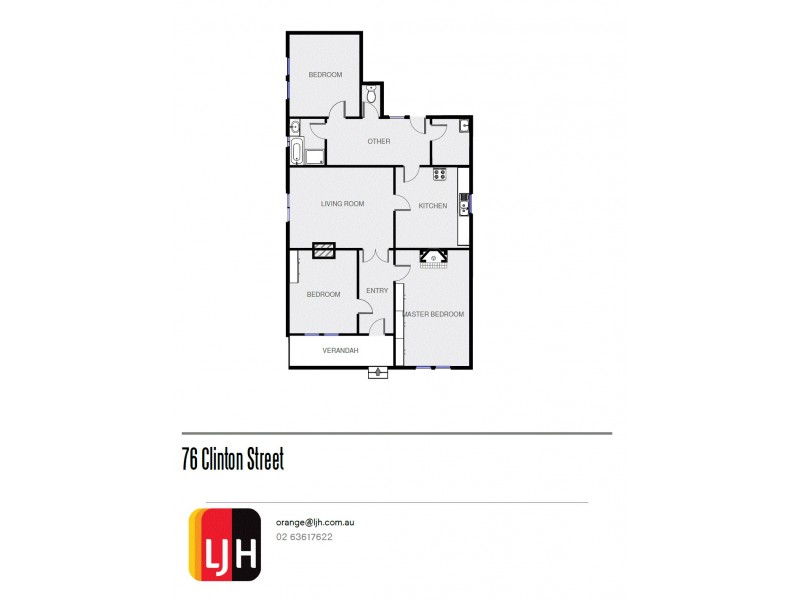 76 Clinton Street, Orange NSW 2800 Floorplan