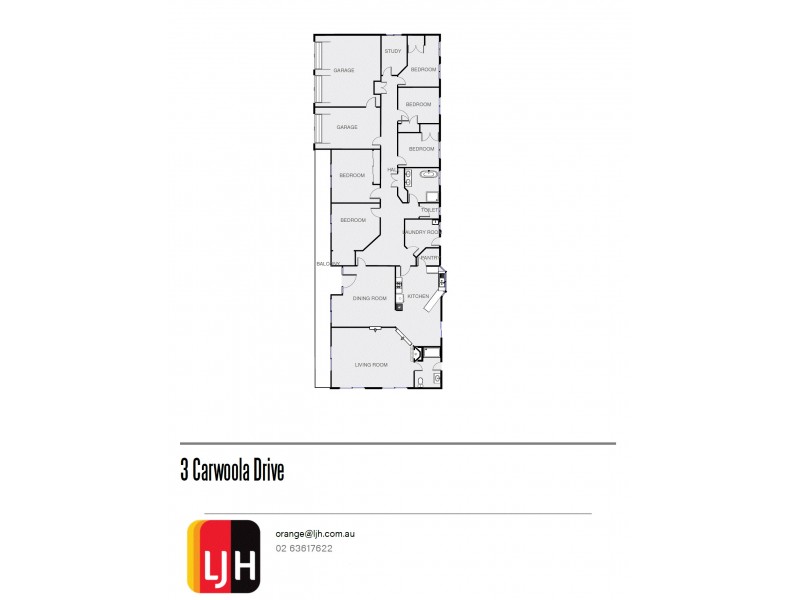 3 Carwoola Drive, Orange NSW 2800 Floorplan