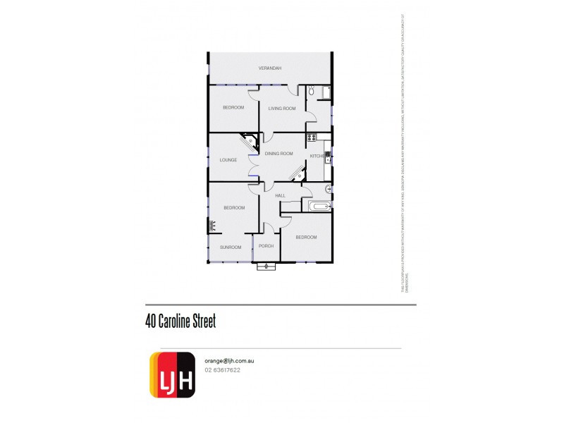 40 Caroline Street, Orange NSW 2800 Floorplan