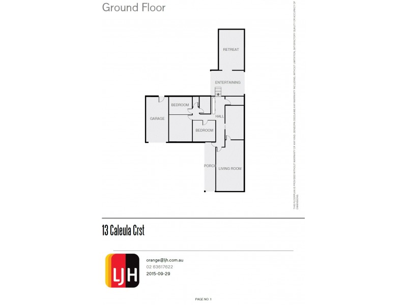 13 Caleula Crescent, Orange NSW 2800 Floorplan