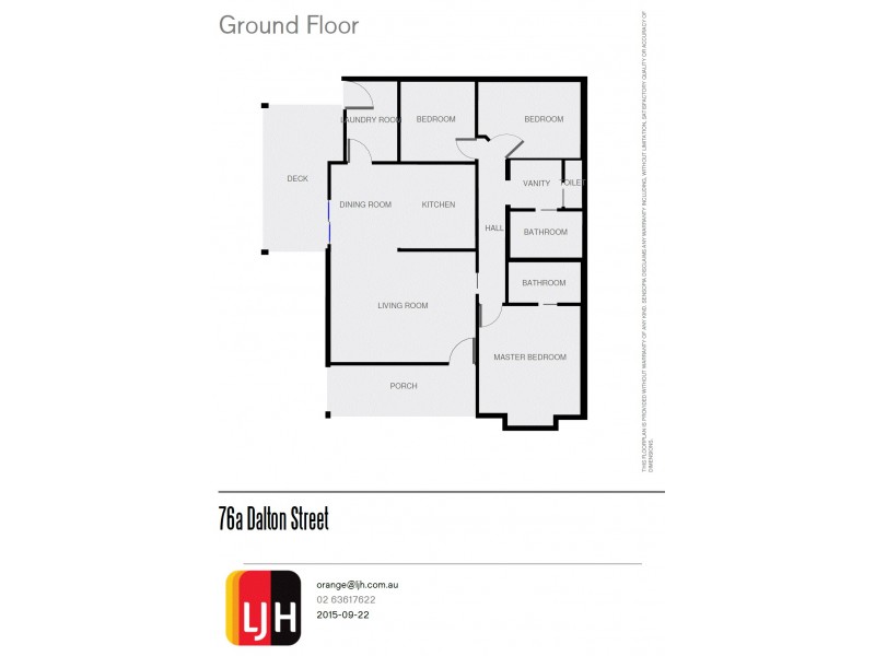 76a Dalton Street, Orange NSW 2800 Floorplan