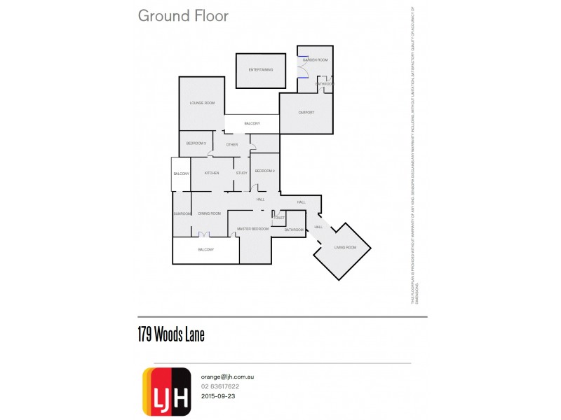 179 Woods Lane, Orange NSW 2800 Floorplan