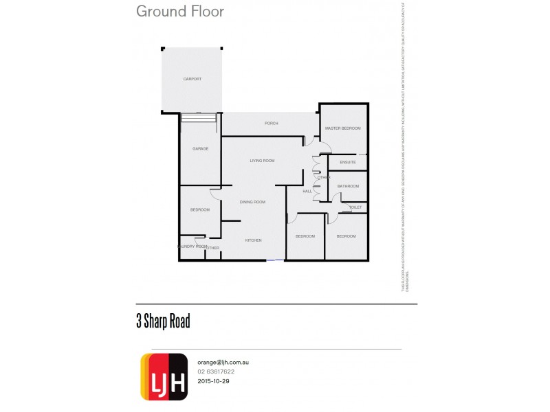 3 Sharp Road, Orange NSW 2800 Floorplan
