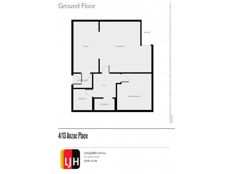 4/13 Anzac Place, Orange NSW 2800 Floorplan