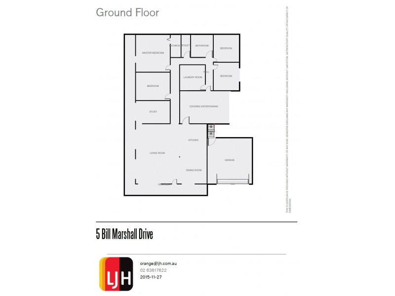 5 Bill Marshall Drive, Orange NSW 2800 Floorplan