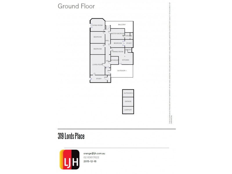 319 Lords Place, Orange NSW 2800 Floorplan