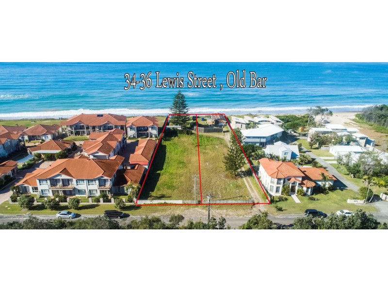 34 & 36 Lewis Street, Old Bar NSW 2430