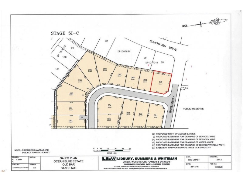 Lot 300 ‘The Sanctuary’, Old Bar NSW 2430