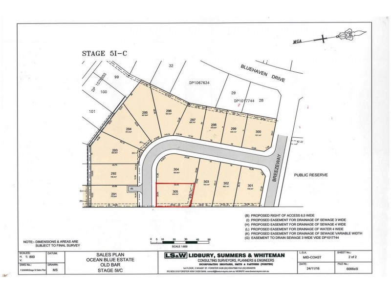 Lot 305 ‘The Sanctuary’, Old Bar NSW 2430