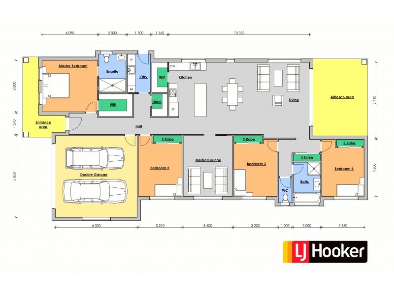 94 Albatross Way, Old Bar NSW 2430 Floorplan