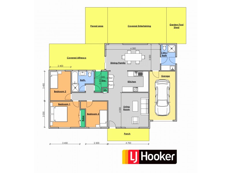15 Gannet Crescent, Old Bar NSW 2430 Floorplan