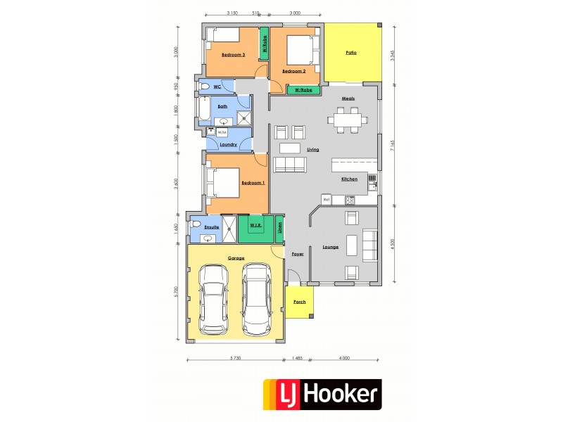 4 Marlin Court, Old Bar NSW 2430 Floorplan