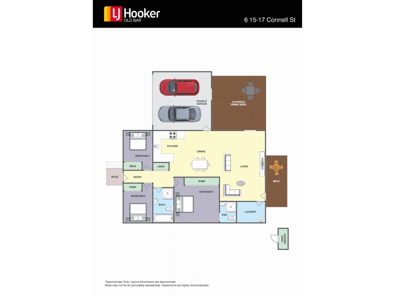 6/15-17 Connell Street, Old Bar NSW 2430 Floorplan
