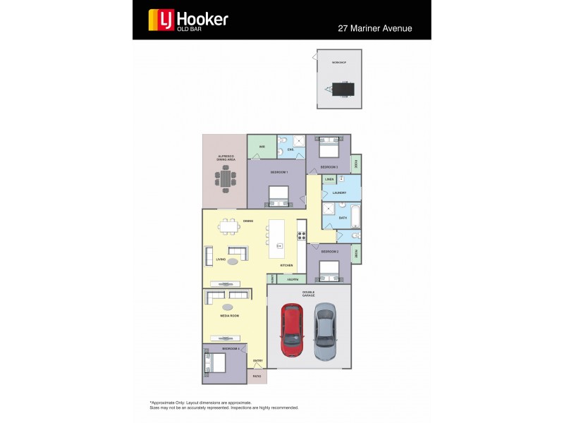 27 Mariner Avenue, Old Bar NSW 2430 Floorplan