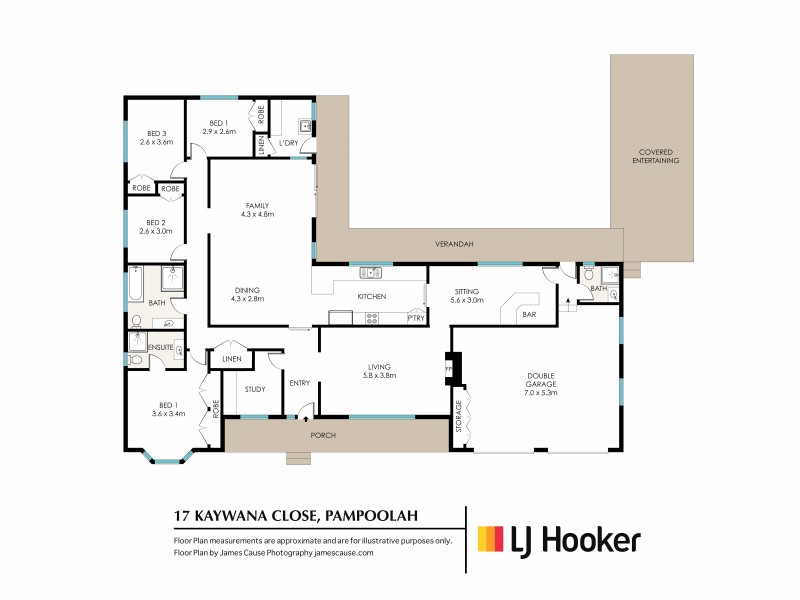 17 Kaywana Close, Pampoolah NSW 2430 Floorplan