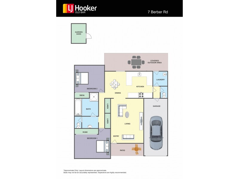7 Berber Road, Old Bar NSW 2430 Floorplan