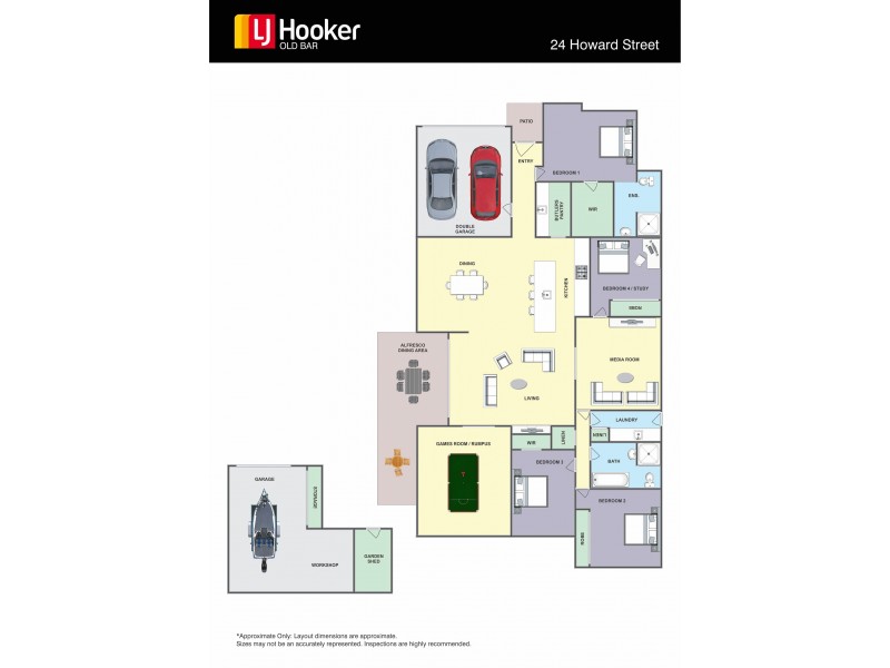 24 Howard St, Wallabi Point NSW 2430 Floorplan