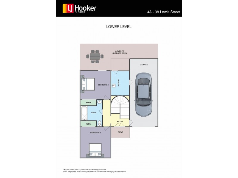 4A/38 Lewis Street, Old Bar NSW 2430 Floorplan