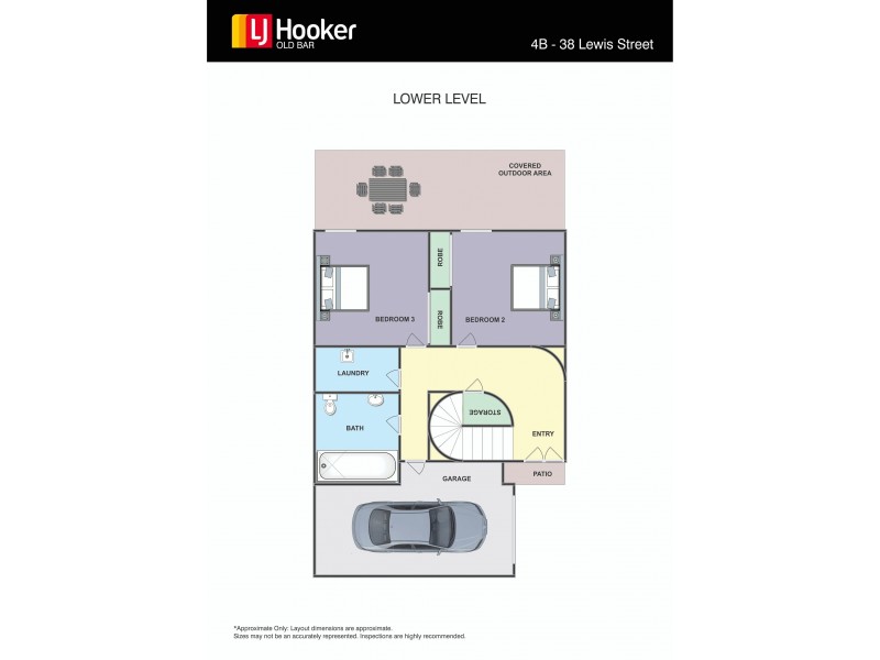4B/38 Lewis Street, Old Bar NSW 2430 Floorplan