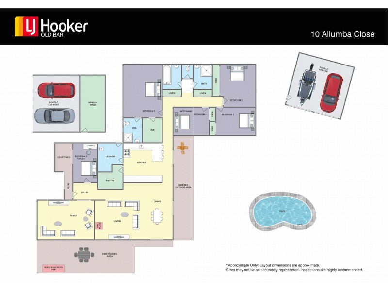 10 Allumba Close, Taree NSW 2430 Floorplan