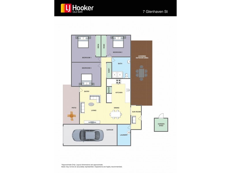 7 Glenhaven Street, Taree NSW 2430 Floorplan
