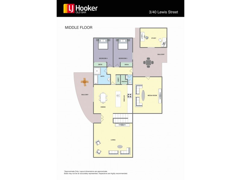 3/40 Lewis Street, Old Bar NSW 2430 Floorplan