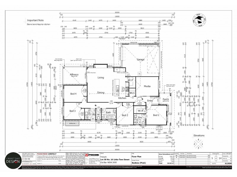 16 Little Tern Street, Old Bar NSW 2430 Floorplan