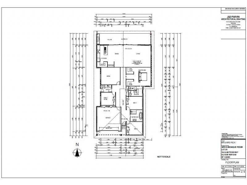 104 Albatross Way, Old Bar NSW 2430 Floorplan