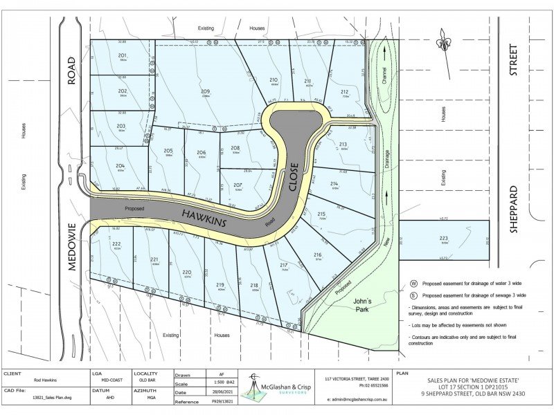 Lot 201 Medowie Estate, Medowie Road, Old Bar NSW 2430