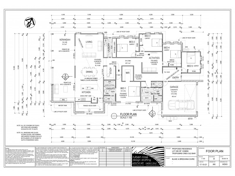 11 Tropicbird Crescent, Old Bar NSW 2430 Floorplan